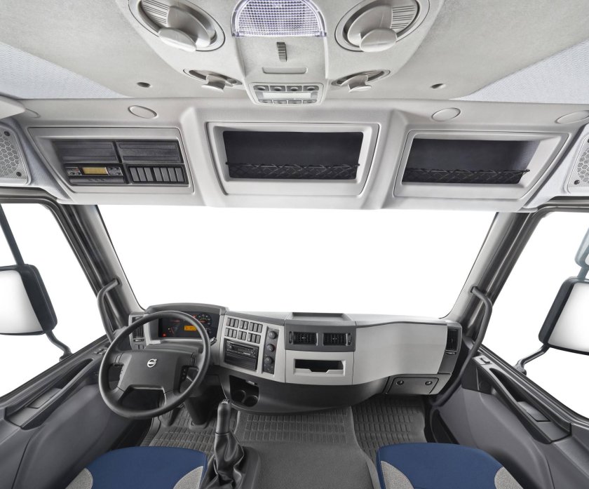 Volvo FMX тягач салон