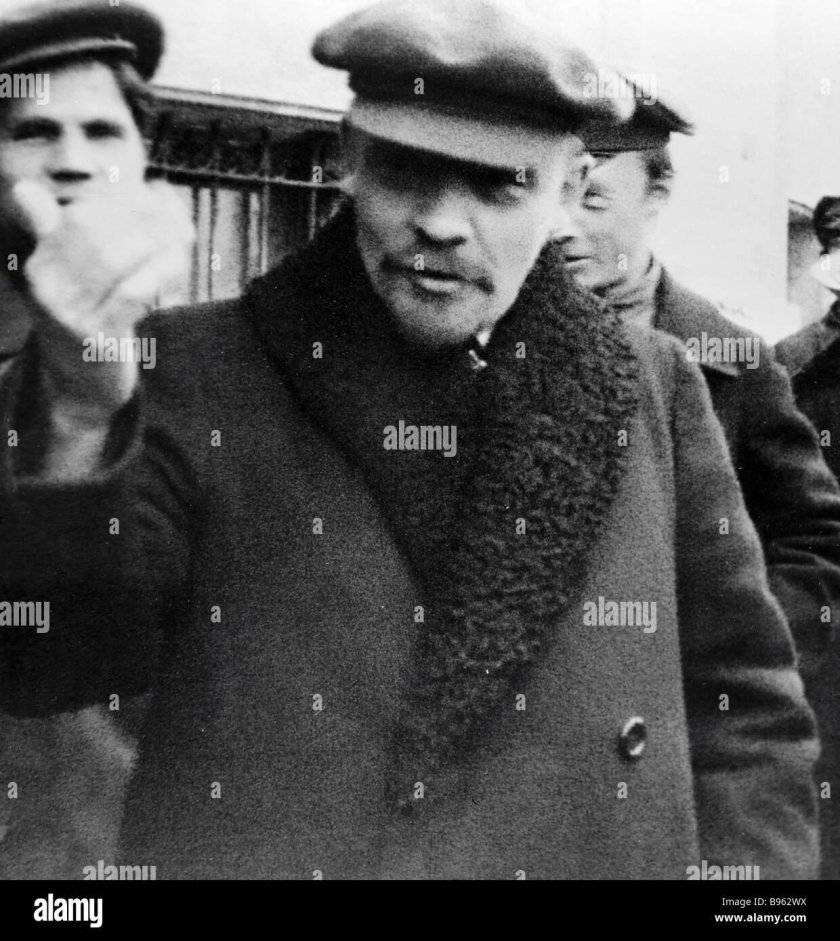 Пломбированный вагон Ленина