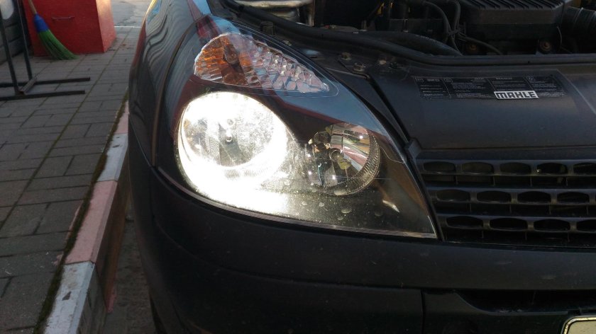 Светодиодные фары головного света для Renault Scenic 3 2011 года