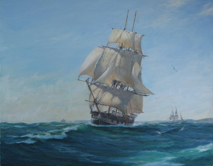 Судно Бигль Дарвин