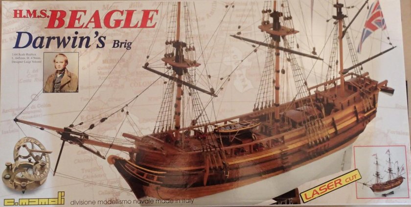 HMS Beagle чертежи
