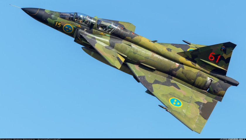 Сааб-37 Вигген истребитель