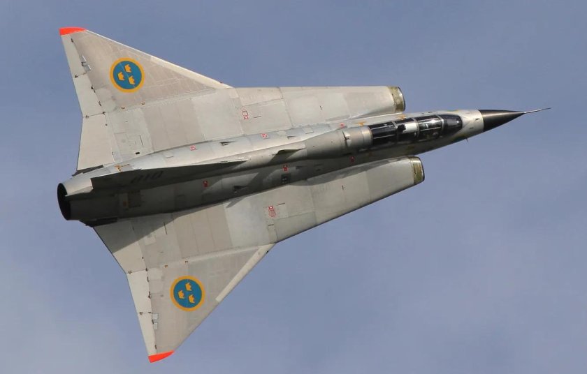 Saab j-35 "Draken", истребитель