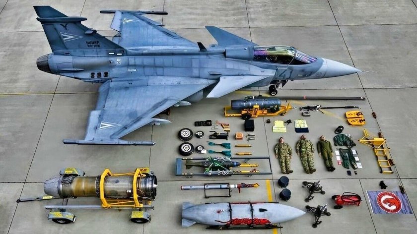Истребитель Saab Jas 39