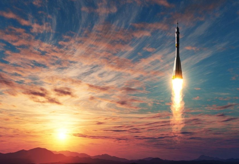 Взлет ракеты