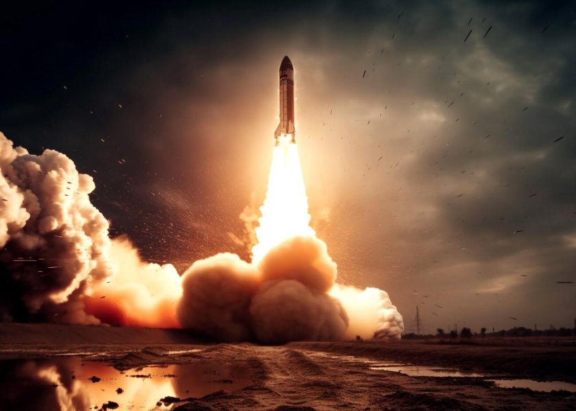 Запуск ракеты в космос