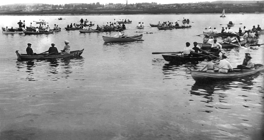 Лодка 19 века