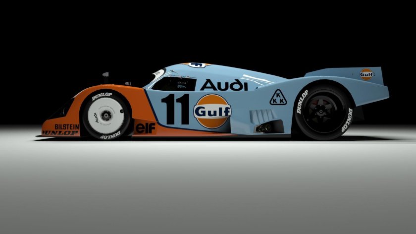 Gulf Race car