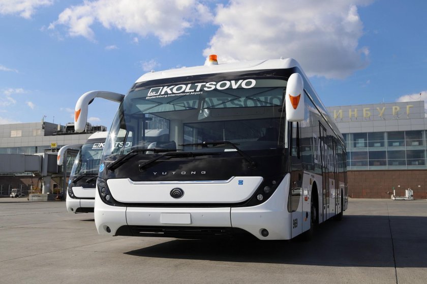 Перронные автобусы для аэропортов