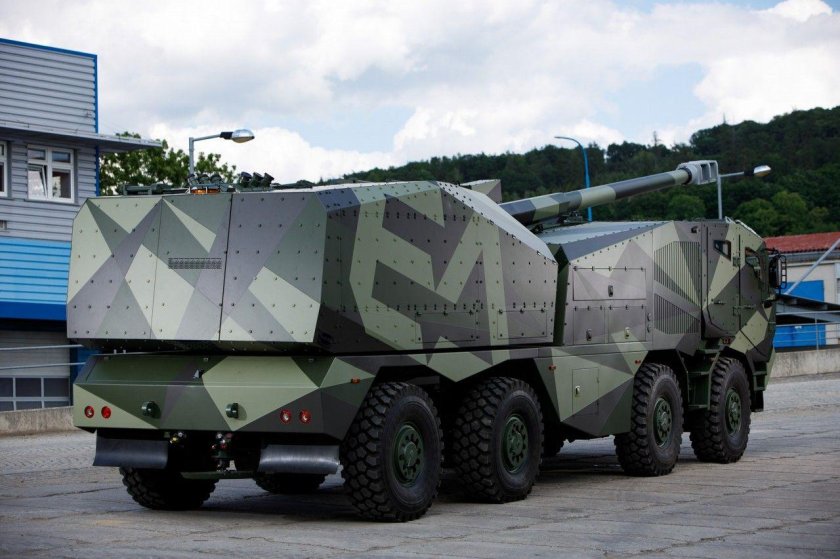 155-Мм САУ dita Excalibur Army