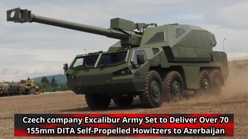 155-Мм САУ dita Excalibur Army