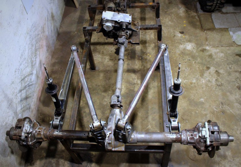 Задняя подвеска Ямал 6х6