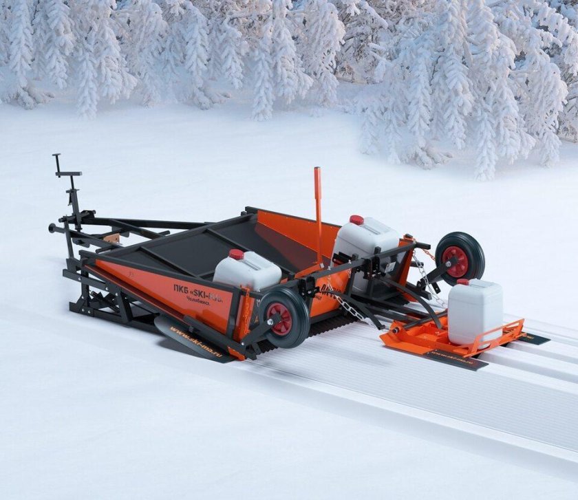 Многофункциональный укладчик лыжных трасс RF-3 "Урал"