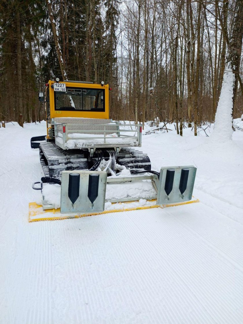 Сугробы в Москве
