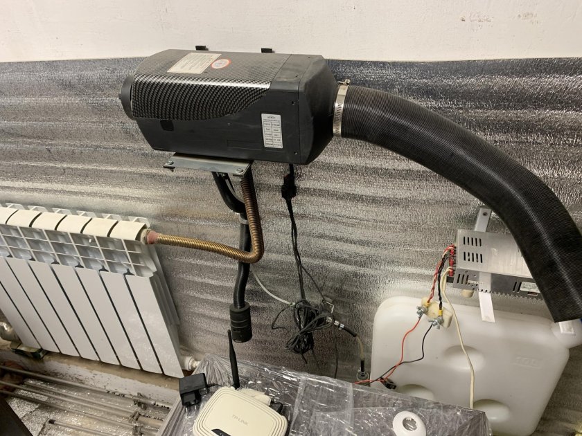 Автономный отопитель для гаража