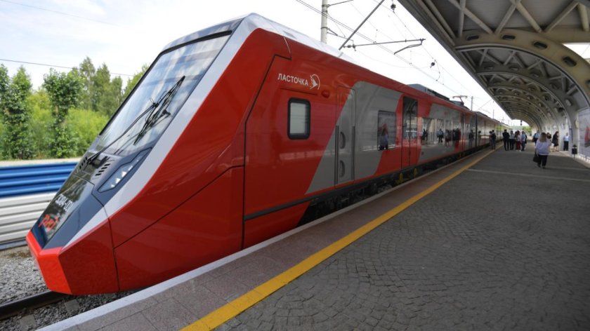 Скоростной поезд Ласточка