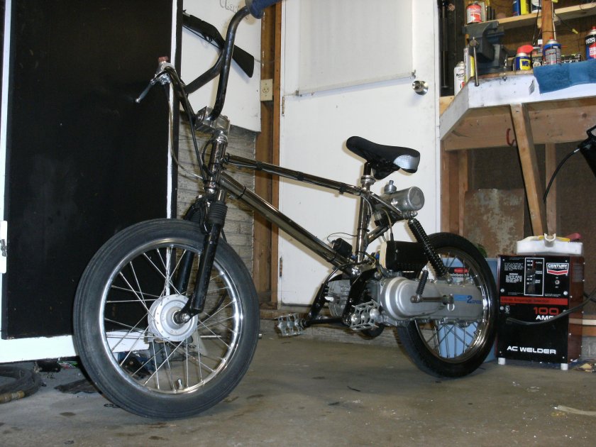 BMX С мотором f80