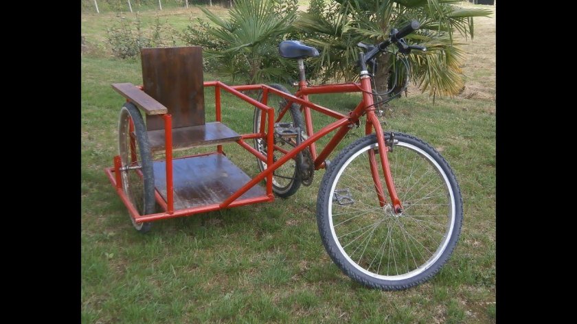 Велосипед с люлькой