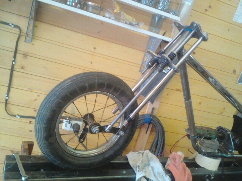 Велочоппер трайк