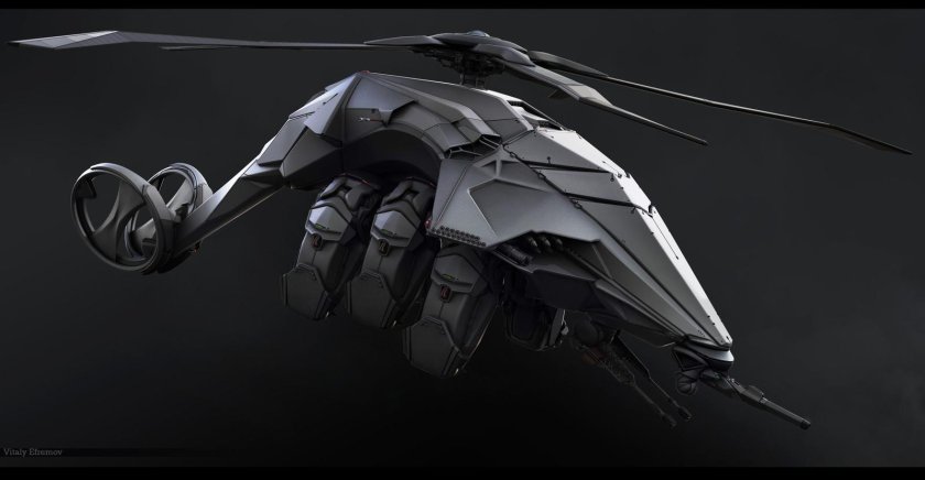 Вертолет стелс концепт к 58