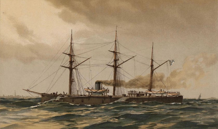 Броненосная плавучая батарея Кремль