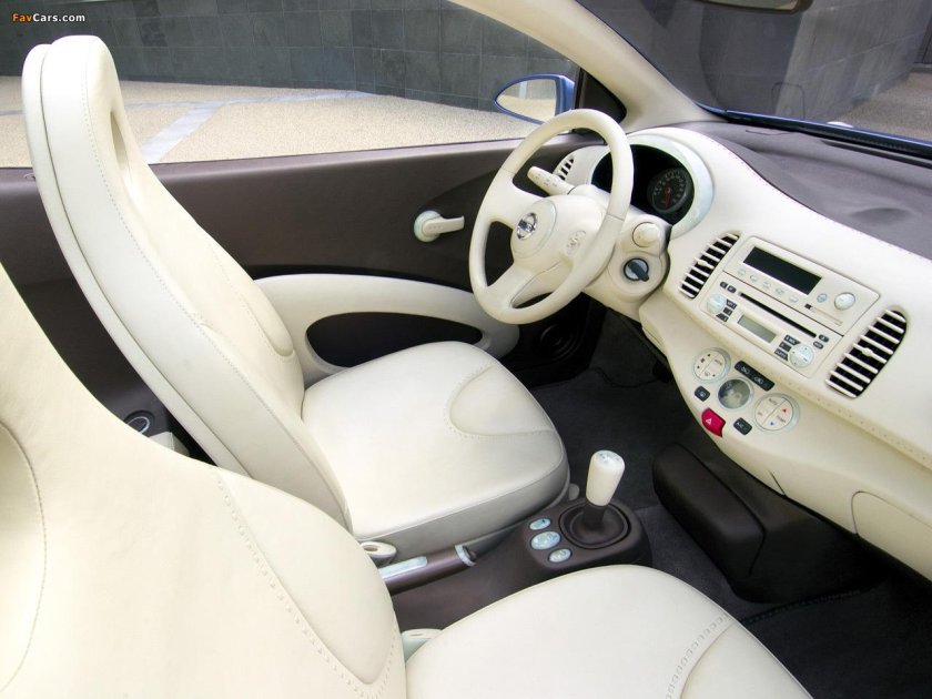 Nissan Micra салон