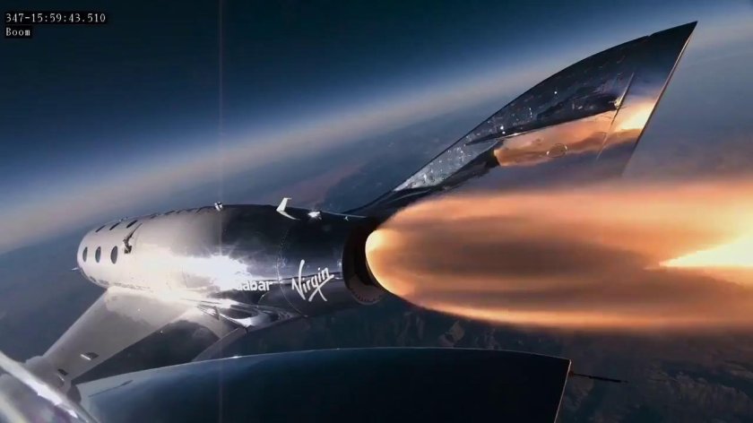 Virgin Galactic корабль