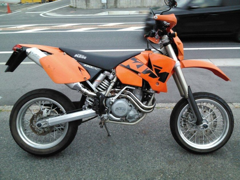 КТМ 450 мотард