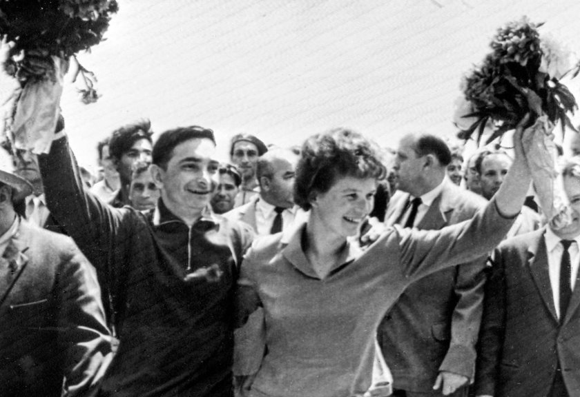 Валерий Быковский и Валентина Терешкова