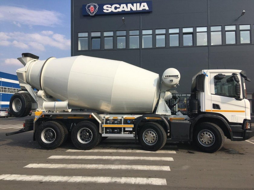 Автобетоносмеситель Scania p380