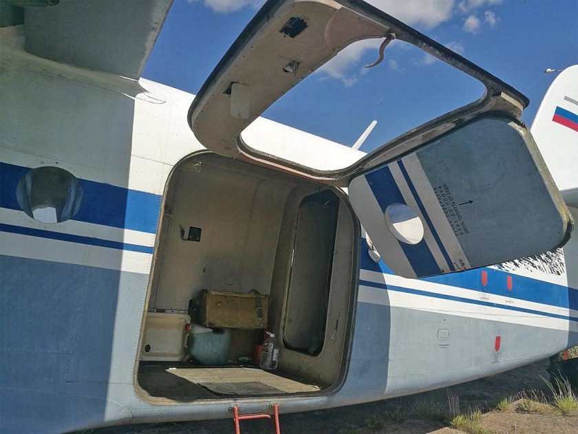 АН-2 биплан кабина