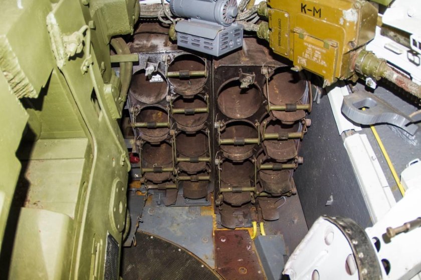 Танк т-55 изнутри