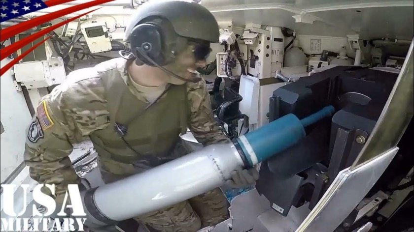 М1 Абрамс боеукладка