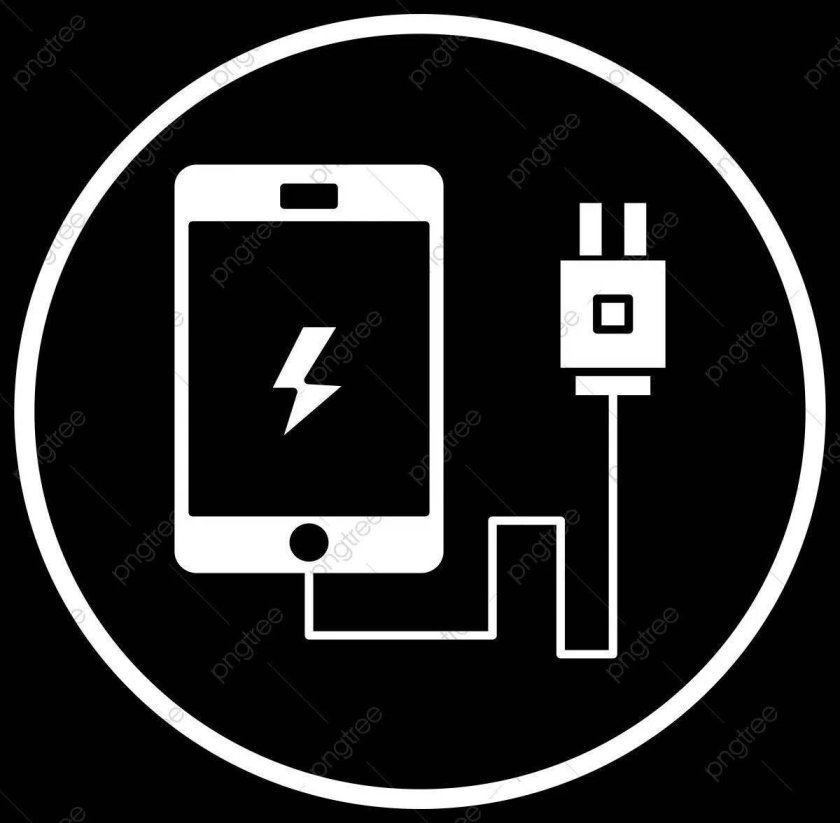 Значок зарядки телефона