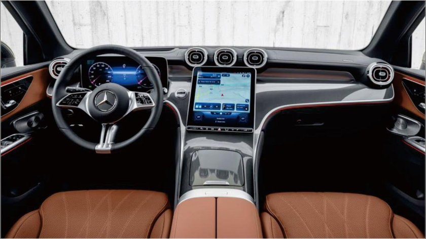Мерседес GLC 2022 салон