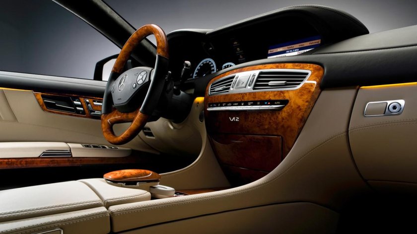 Mercedes-Benz c216 салон