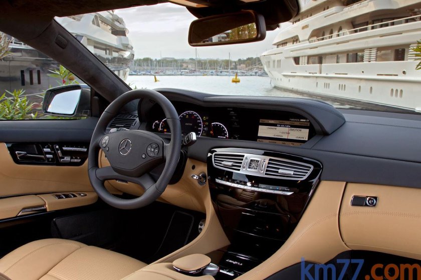 Mercedes s class w221 салон