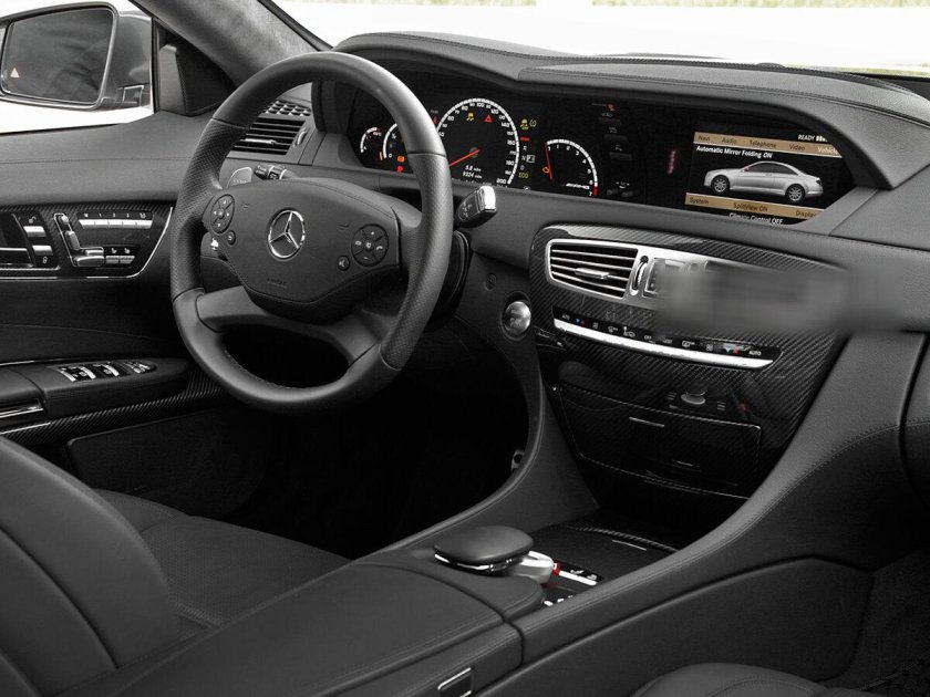 Мерседес cl63 салон