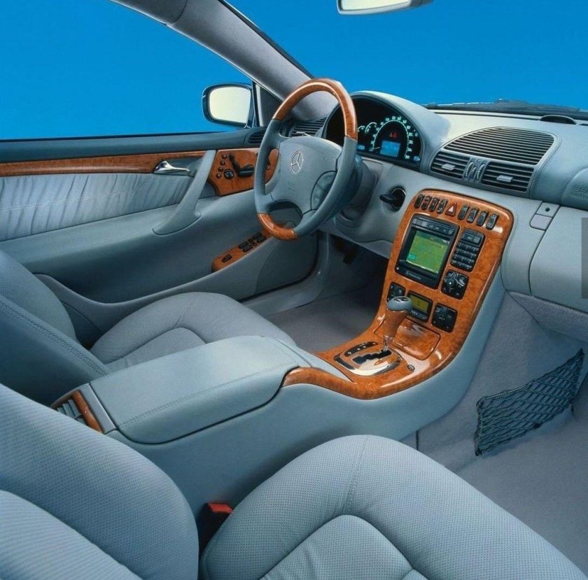 Мерседес CL c215 салон