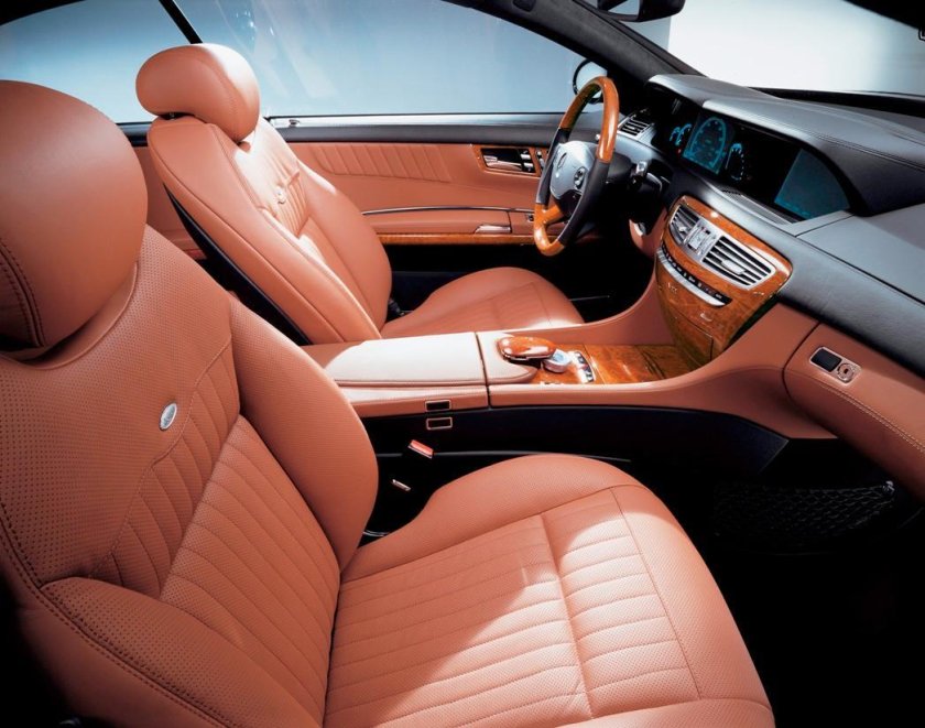 Mercedes CL c216 салон