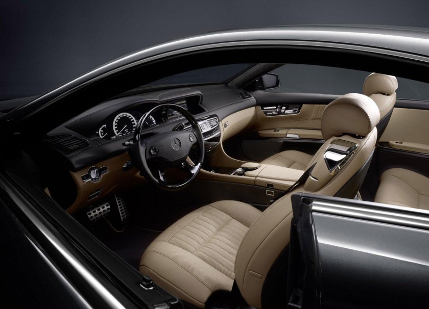 Мерседес cl500 купе салон