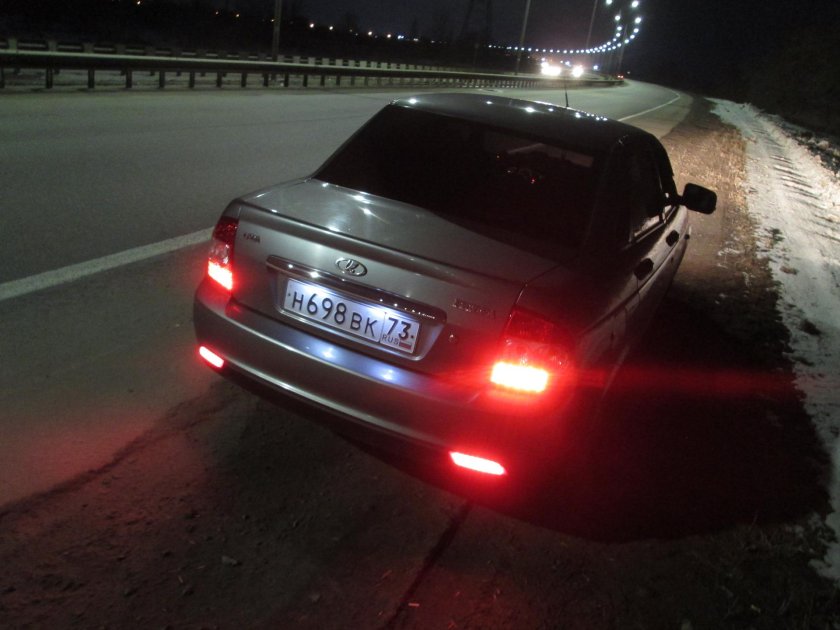 Диодные стопари Приора 2