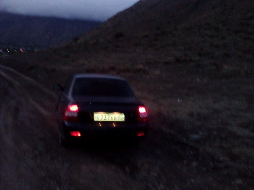 Приора в горах Кавказа