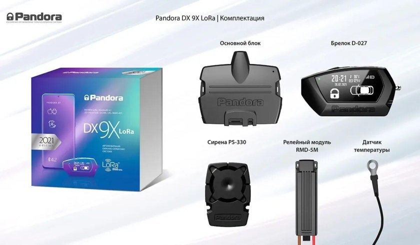 Автосигнализация Пандора DX 9x