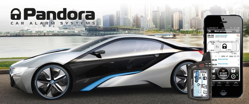 Сигнализация Пандора реклама