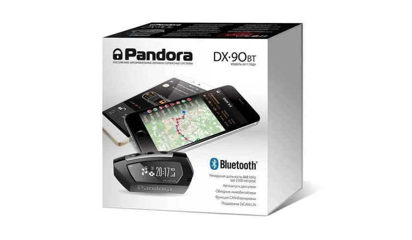 Сигнализация pandora DX 90