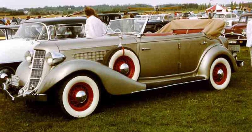 1935 Auburn 851 Supercharged Phaeton,