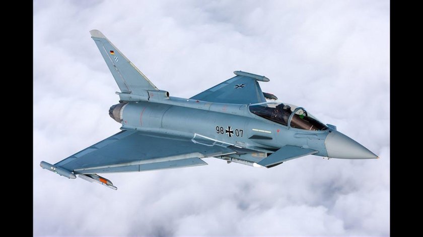 Eurofighter Typhoon ВВС Германии