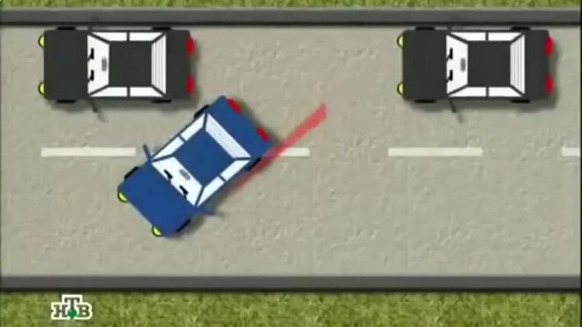 Ориентиры для парковки задним ходом