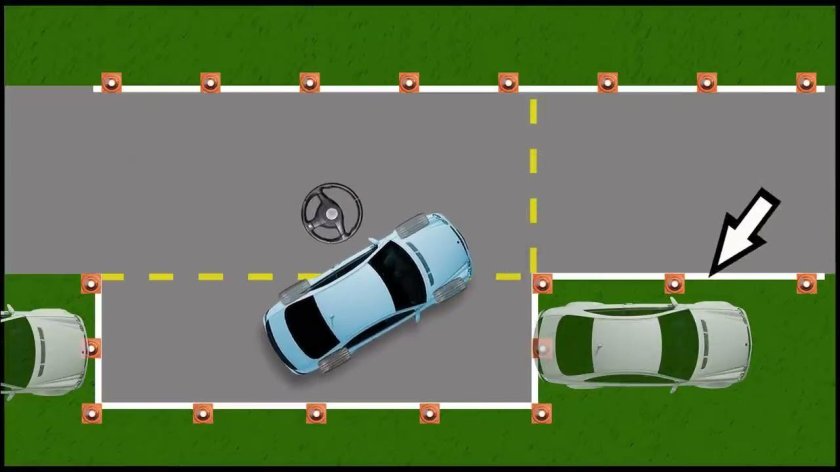 Параллельная парковка поворотники